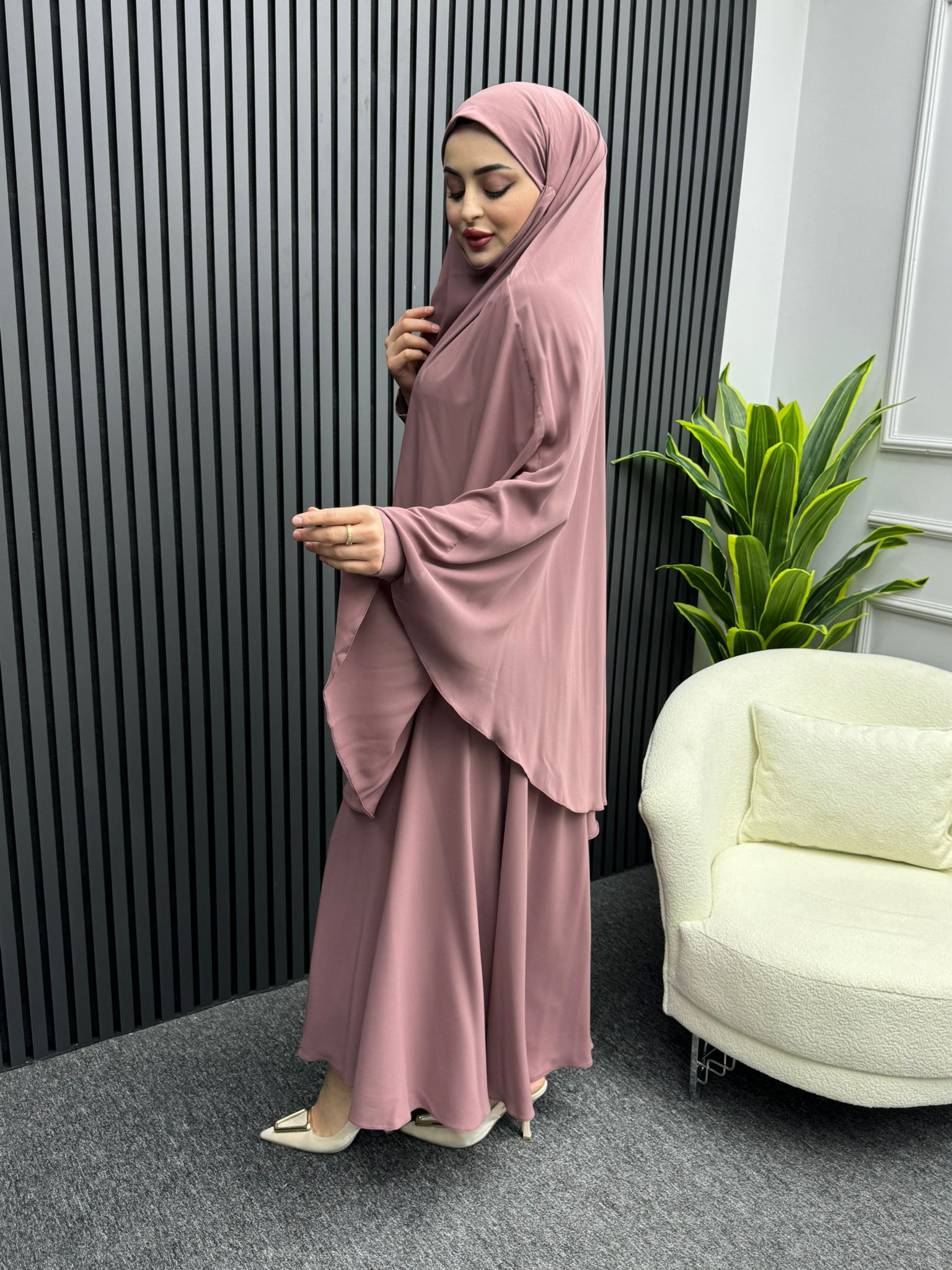 Sultan çarşaf Gül